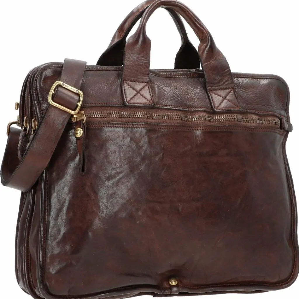 Discount Campomaggi Aktentasche Leder 37 cm moro