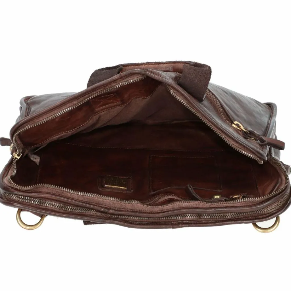 Discount Campomaggi Aktentasche Leder 37 cm moro