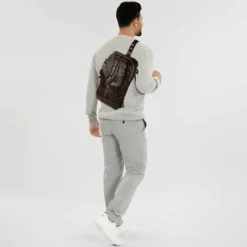 Sale Campomaggi Avocado Sling Bags Leder 36 cm moro