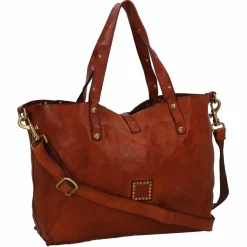 New Campomaggi Bella Shopper Tasche Leder 36 cm cognac