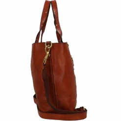 New Campomaggi Bella Shopper Tasche Leder 36 cm cognac