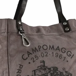 Sale Campomaggi Buganvillea Shopper Tasche 34 cm grigio