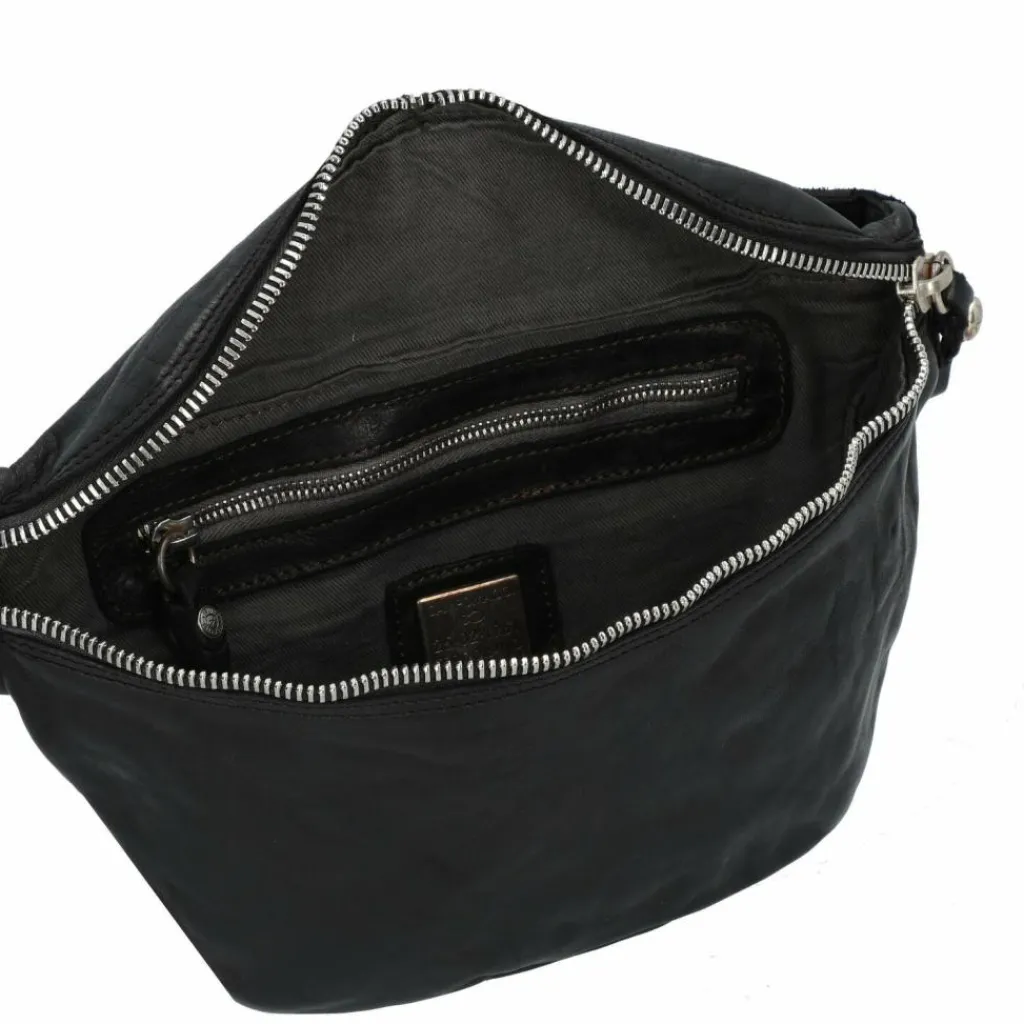 Outlet Campomaggi Corniolo Gürteltasche Leder 26 cm nero