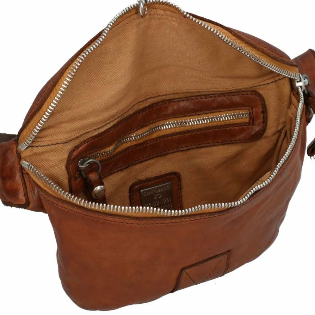 Hot Campomaggi Corniolo Gürteltasche Leder 26 cm cognac