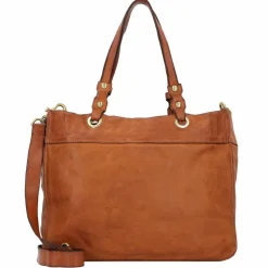 Campomaggi Shopper|Schultertaschen<Dalia Shopper Tasche Leder 35 cm cognac
