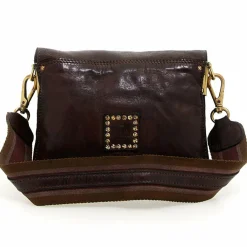 Discount Campomaggi Donna Schultertasche Leder 22 cm moro