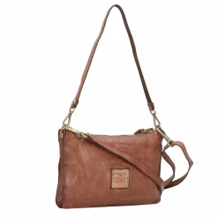 Online Campomaggi Edera Schultertasche Leder 25 cm cognac