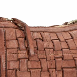 Online Campomaggi Edera Schultertasche Leder 25 cm cognac