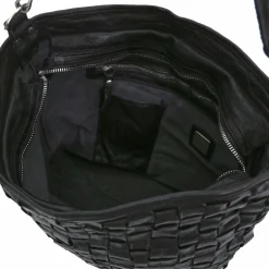 Hot Campomaggi Edera Schultertasche Leder 30 cm nero