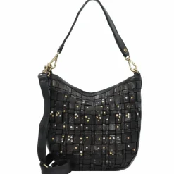 Hot Campomaggi Edera Schultertasche Leder 28 cm nero