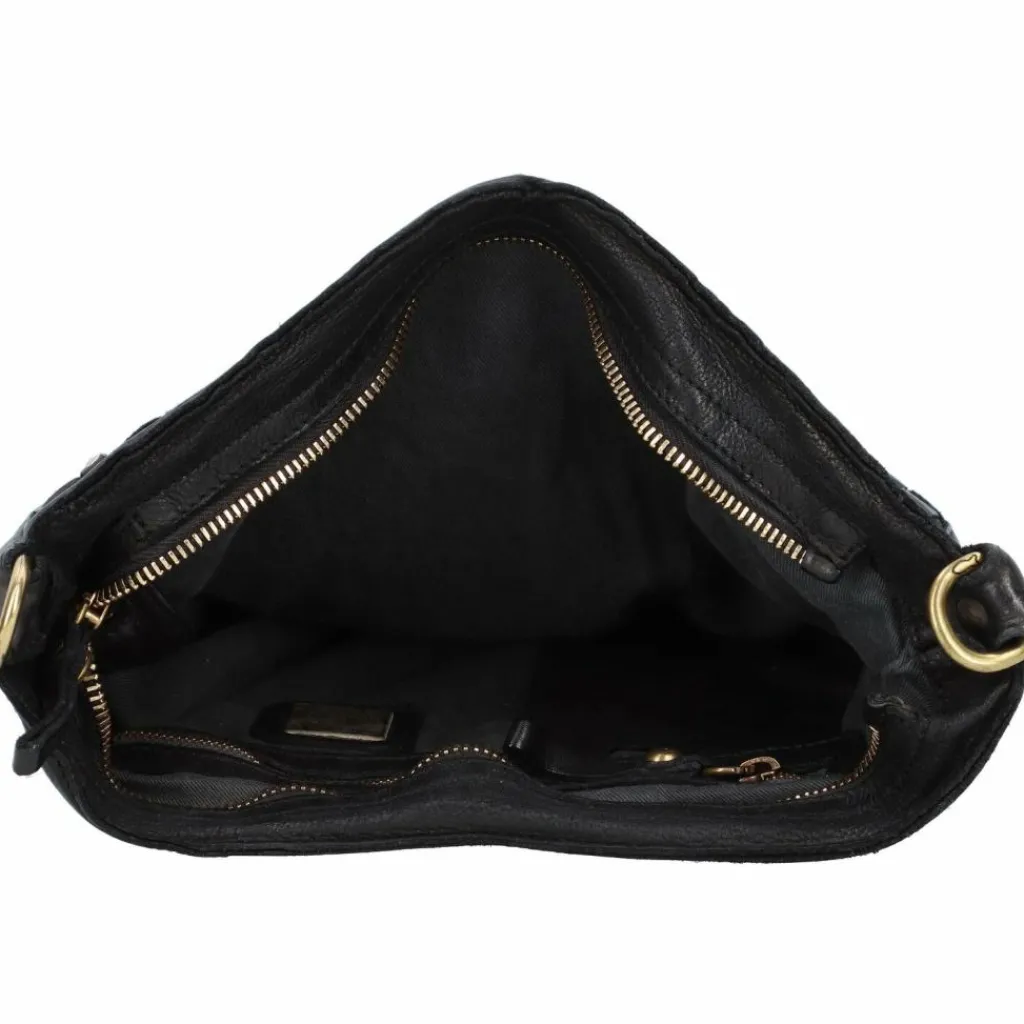 Hot Campomaggi Edera Schultertasche Leder 28 cm nero