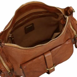 Campomaggi Schultertaschen<Elda Schultertasche Leder 30 cm cognac