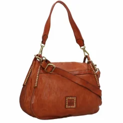 Best Campomaggi Enza Schultertasche Leder 35 cm cognac