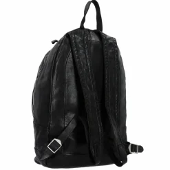 Campomaggi Lederrucksäcke|Daypacks<Frassino Daypack Leder 34 cm Laptopfach nero