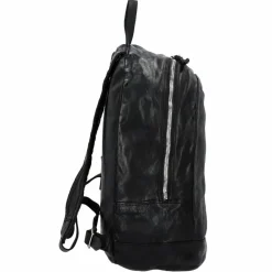 Campomaggi Lederrucksäcke|Daypacks<Frassino Daypack Leder 34 cm Laptopfach nero