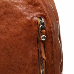 Campomaggi Lederrucksäcke|Daypacks<Frassino Daypack Leder 34 cm Laptopfach cognac