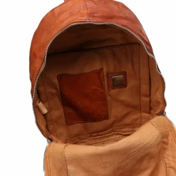 Campomaggi Lederrucksäcke|Daypacks<Frassino Daypack Leder 34 cm Laptopfach cognac