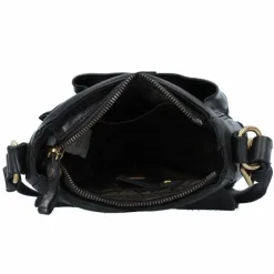 Campomaggi Umhängetaschen<Garofano Umhängetasche Leder 22 cm nero
