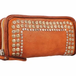 Campomaggi Damengeldbörsen Querformat<Geldbörse Leder 21 cm cognac