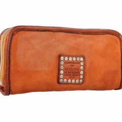Campomaggi Damengeldbörsen Querformat<Geldbörse Leder 21 cm cognac