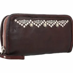 Campomaggi Damengeldbörsen Querformat<Geldbörse Leder 21,5 cm moro