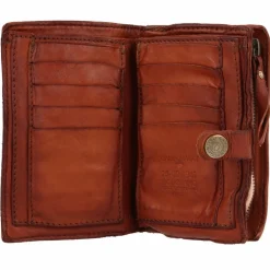 Sale Campomaggi Geldbörse Leder 15,5 cm cognac