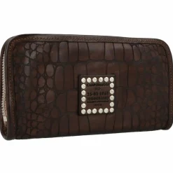 Campomaggi Damengeldbörsen Querformat<Geldbörse Leder 21 cm moro