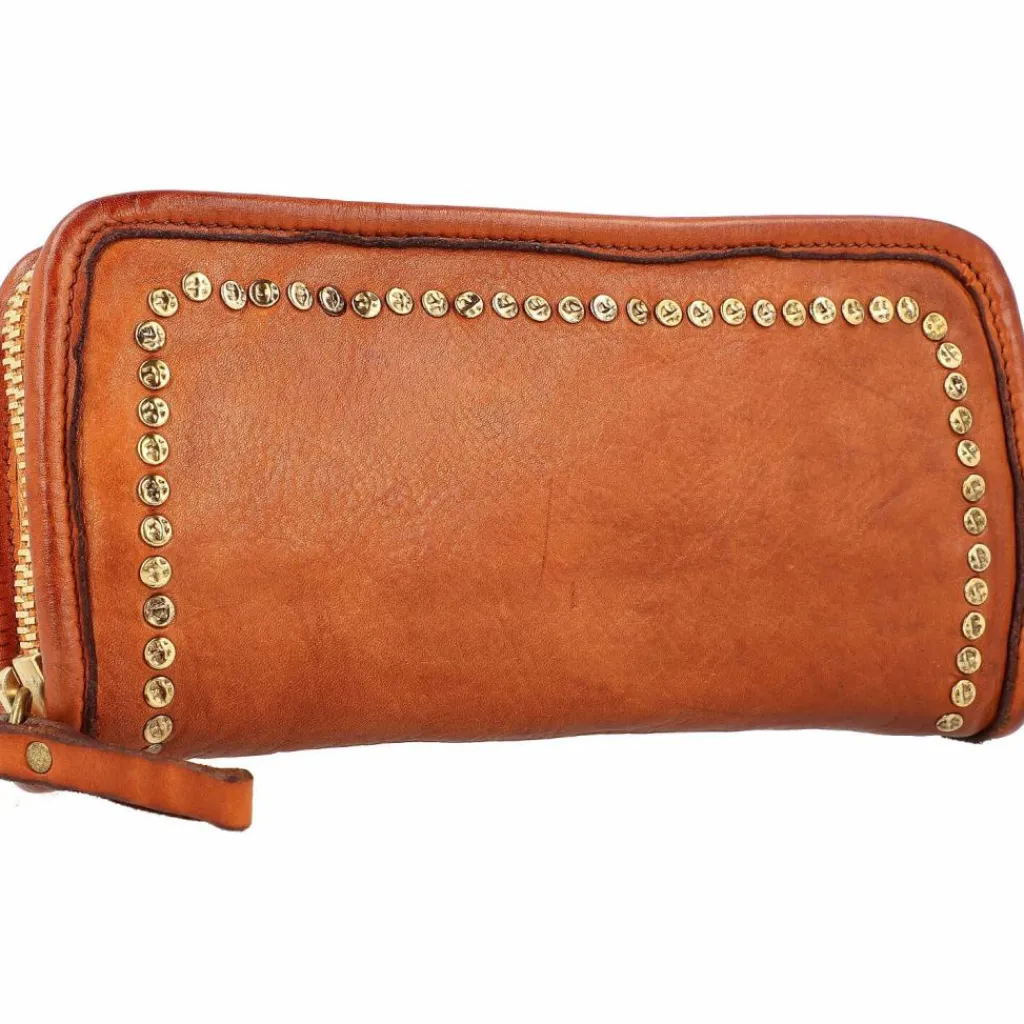 Campomaggi Geldbörse Leder 20 cm cognac