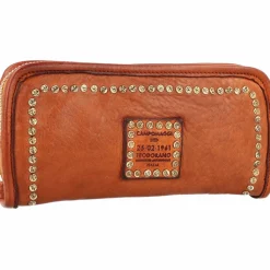 Campomaggi Geldbörse Leder 20 cm cognac