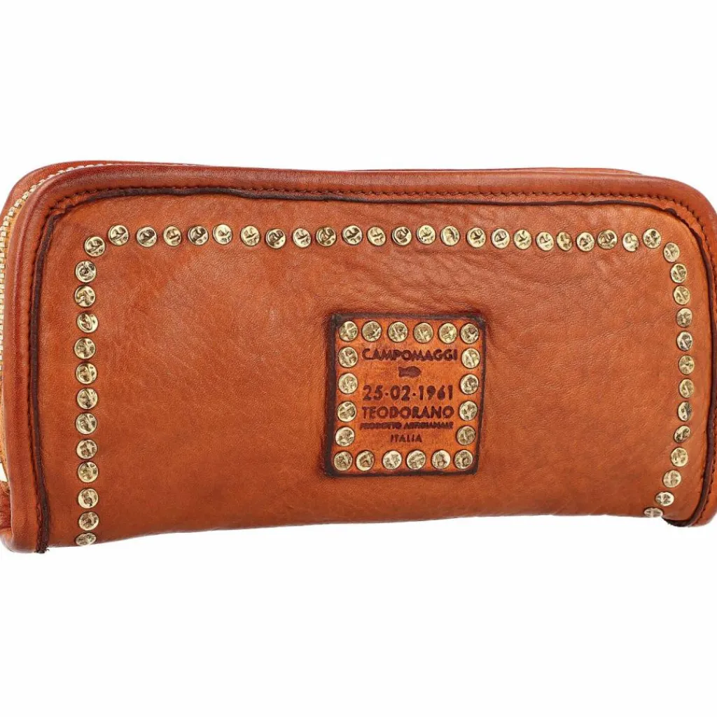 Campomaggi Geldbörse Leder 20 cm cognac