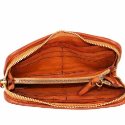 Campomaggi Geldbörse Leder 20 cm cognac