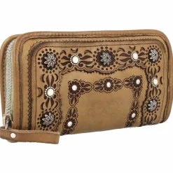 Damen Campomaggi Geldbörse Leder 21,5 cm