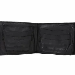 Campomaggi Geldbörse Leder 12 cm nero