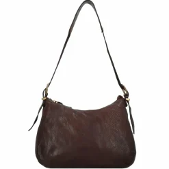 Outlet Campomaggi Giuliana Schultertasche Leder 36 cm moro