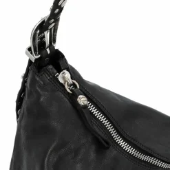 Sale Campomaggi Giuliana Schultertasche Leder 36 cm nero