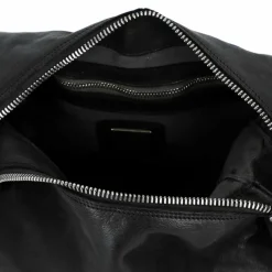 Sale Campomaggi Giuliana Schultertasche Leder 36 cm nero