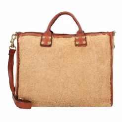 Sale Campomaggi Handtasche 40 cm naturale+oro+t-cognac