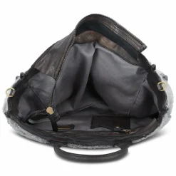 Campomaggi Henkeltaschen<Handtasche 40 cm naturale+oro+t-grigio