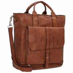 Hot Campomaggi Handtasche Leder 32 cm cognac