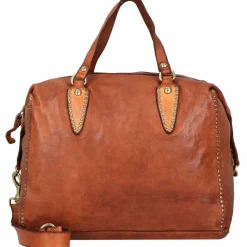 Campomaggi Henkeltaschen<Handtasche Leder 35 cm cognac