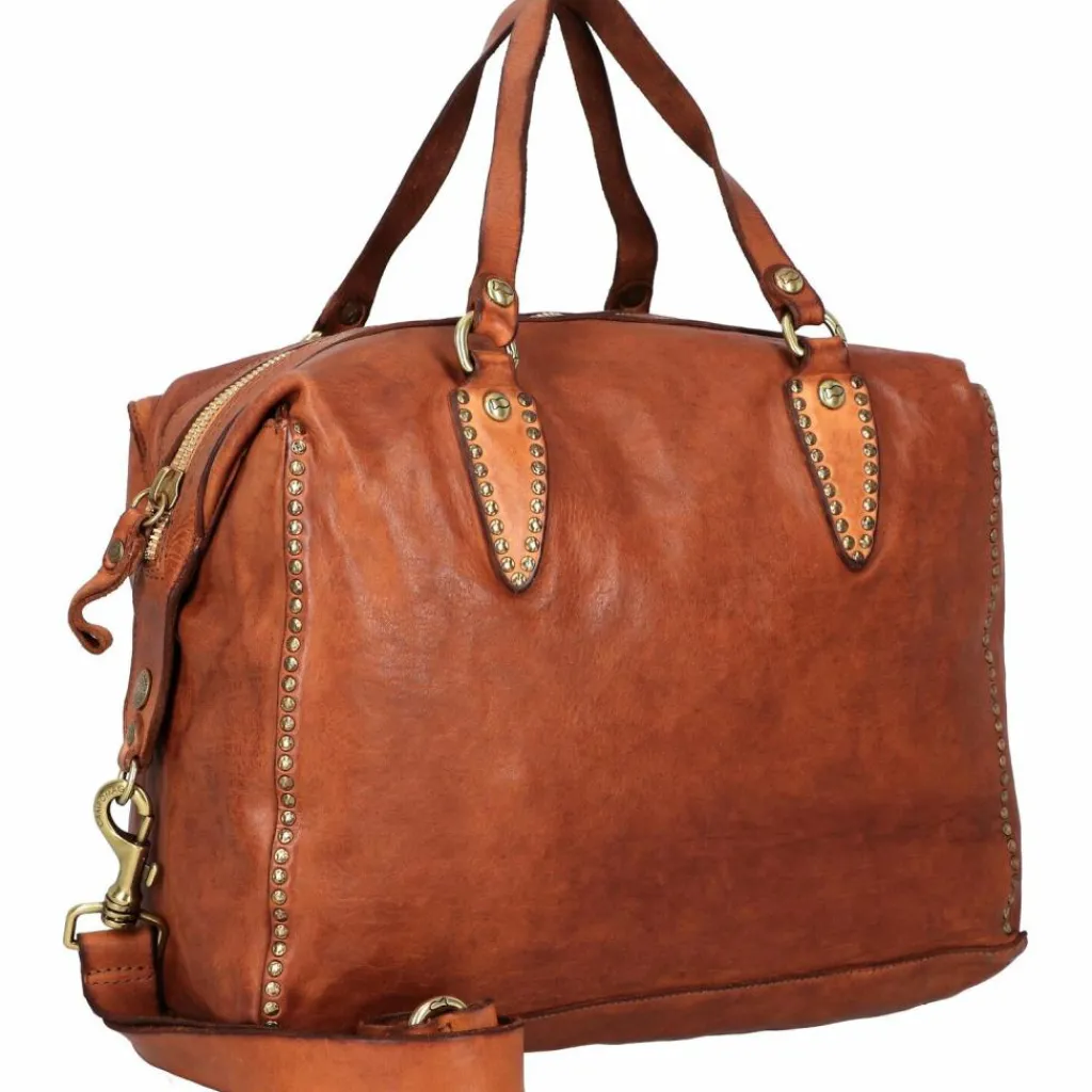 Campomaggi Henkeltaschen<Handtasche Leder 35 cm cognac
