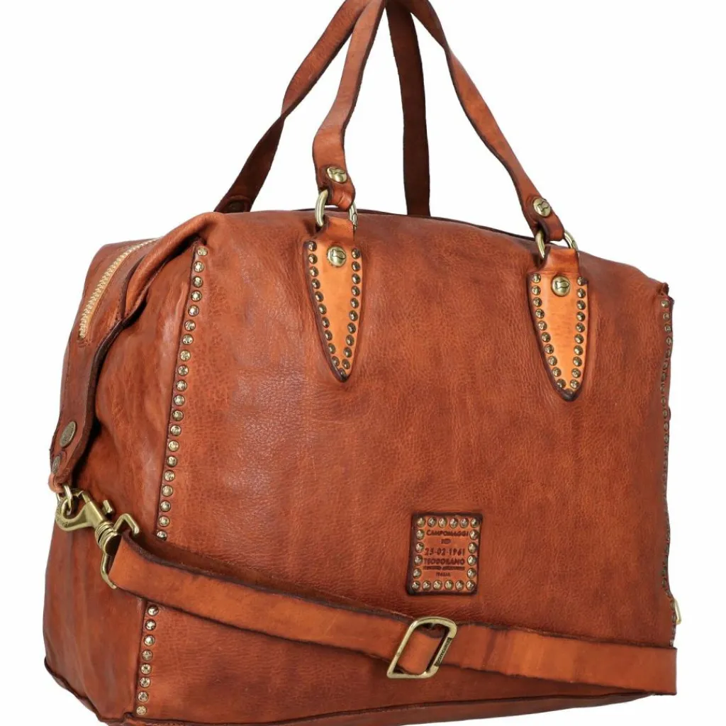 Campomaggi Henkeltaschen<Handtasche Leder 35 cm cognac