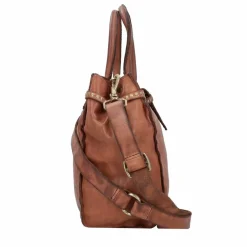 Discount Campomaggi Kura Handtasche Leder 33 cm cognac