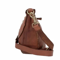 Clearance Campomaggi Kura Umhängetasche Leder 38 cm cognac