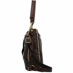 Campomaggi Schultertaschen<Lisa Schultertasche Leder 26 cm moro