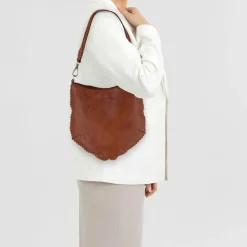 Campomaggi Malachite Schultertasche Leder 28 cm