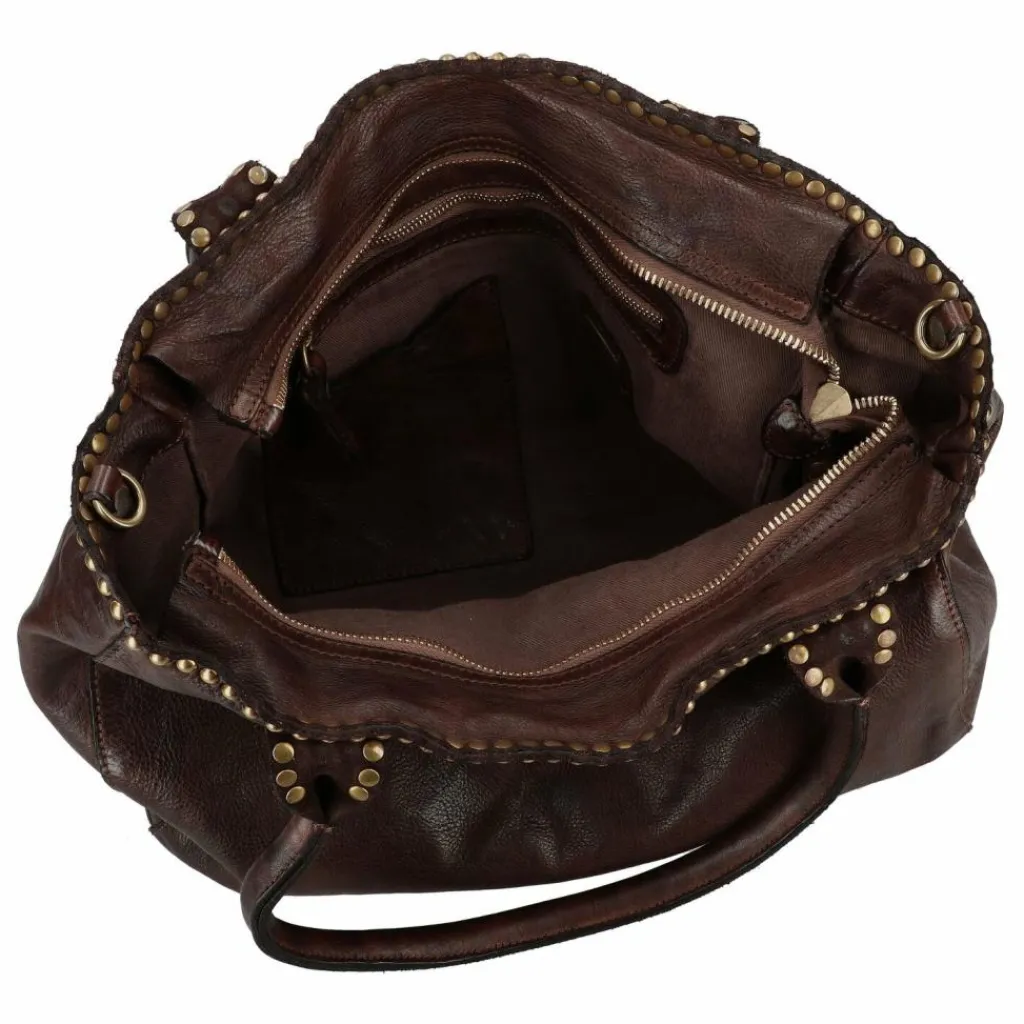 Campomaggi Shopper|Schultertaschen<Malachite Shopper Tasche Leder 33 cm moro