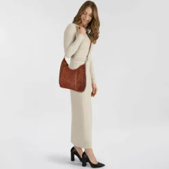 Campomaggi Mangrovia Schultertasche Leder 35 cm