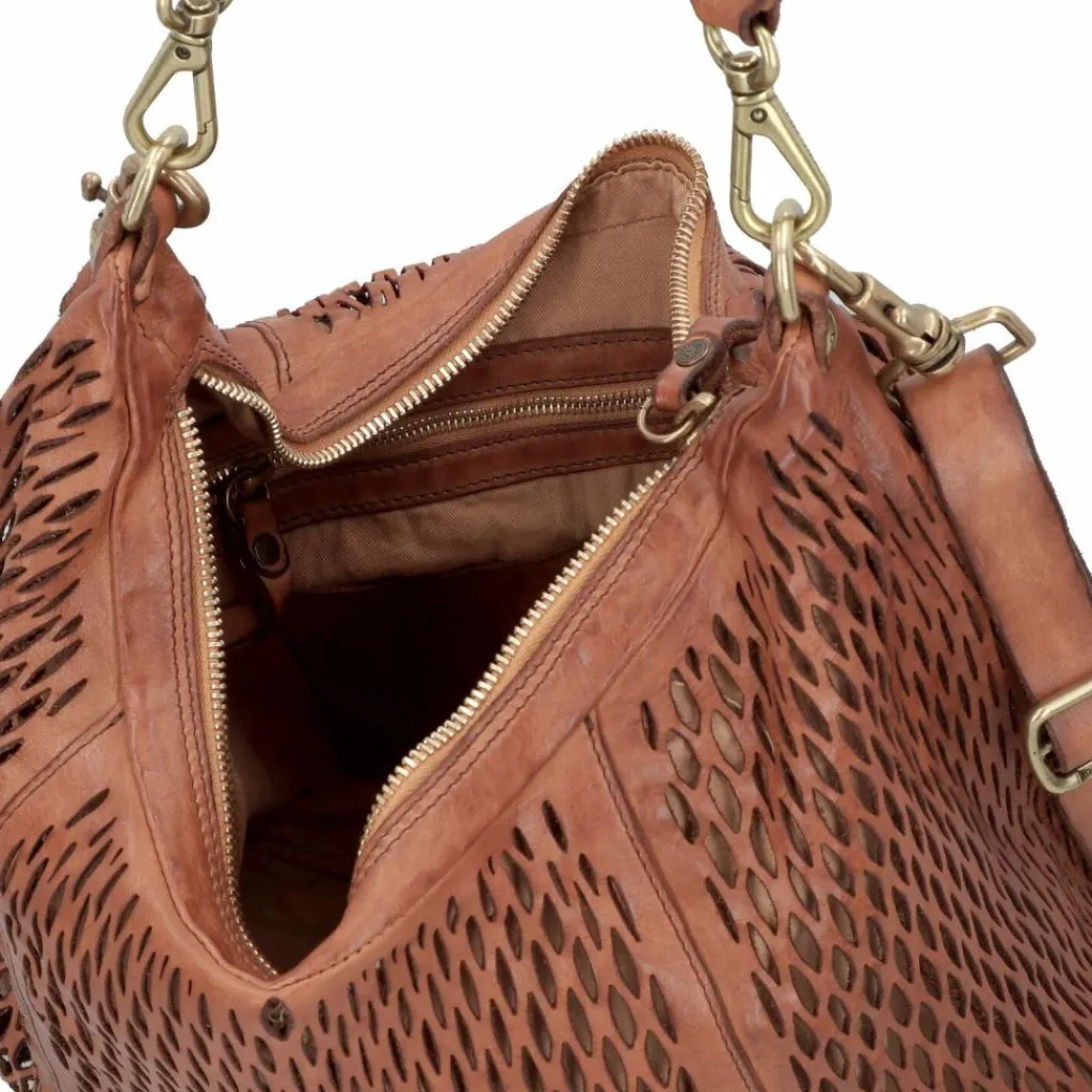 Campomaggi Mangrovia Schultertasche Leder 35 cm