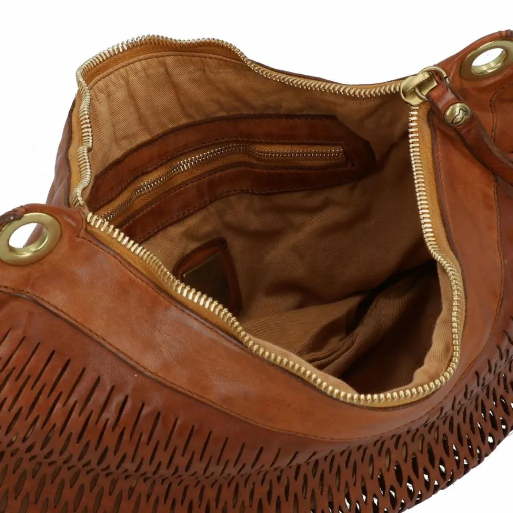 Campomaggi Umhängetaschen<Mangrovia Umhängetasche Leder 41 cm cognac